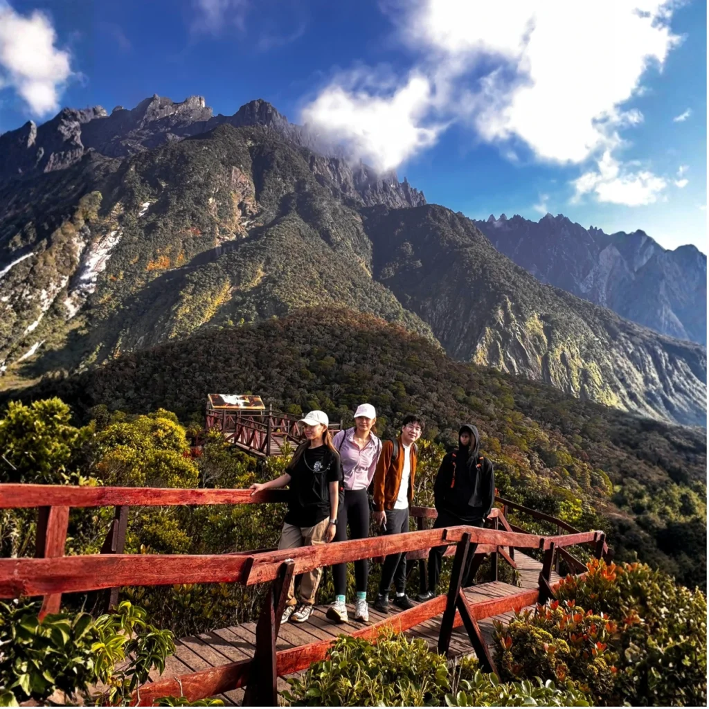 Hike at the Base of Mount Kinabalu at Maragang Hill