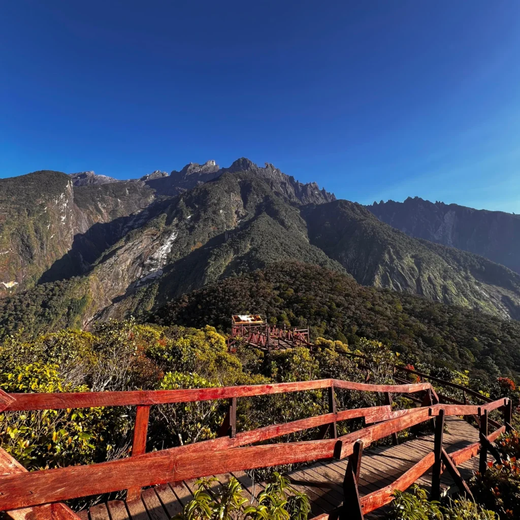Hike at the Base of Mount Kinabalu at Maragang Hill