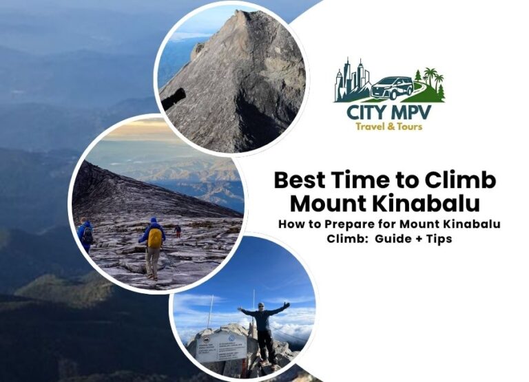 best time to climb mount kinabalu